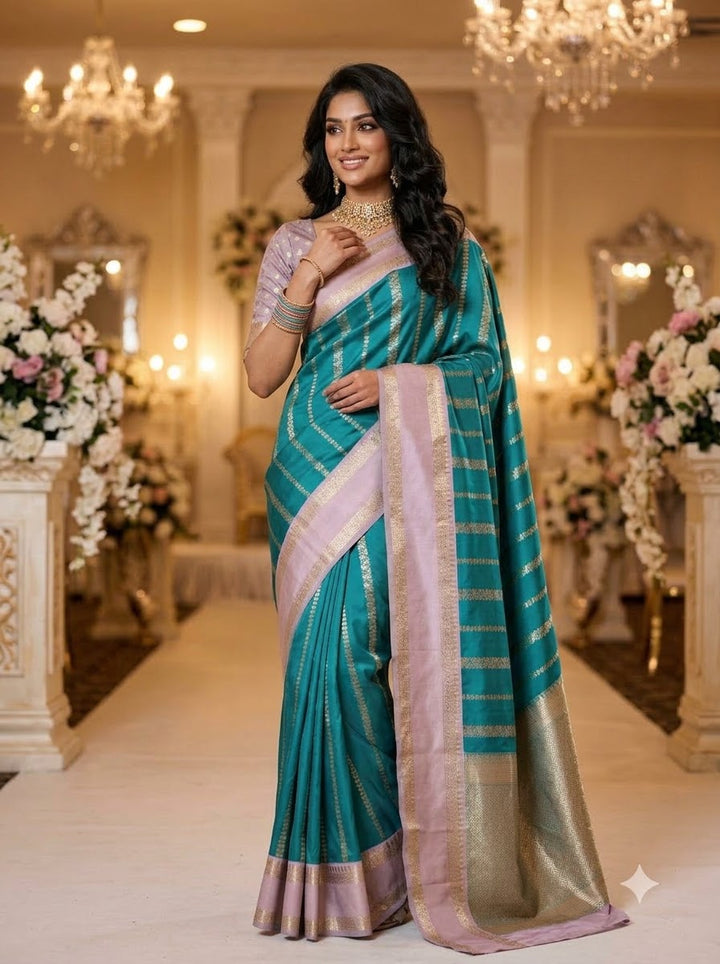 Prem Bandhan Silk Jacquard Weaving Saree
