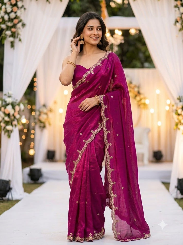 Heartfelt Grace Fancy Silk Saree