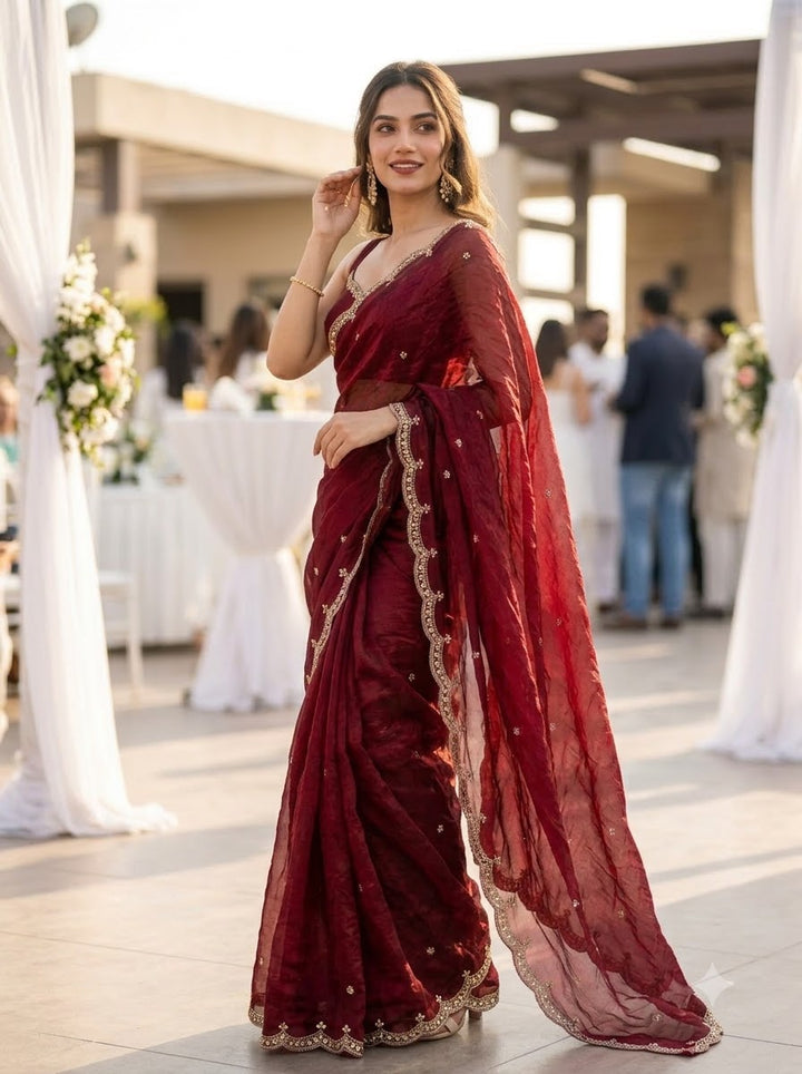 Heartfelt Grace Fancy Silk Saree