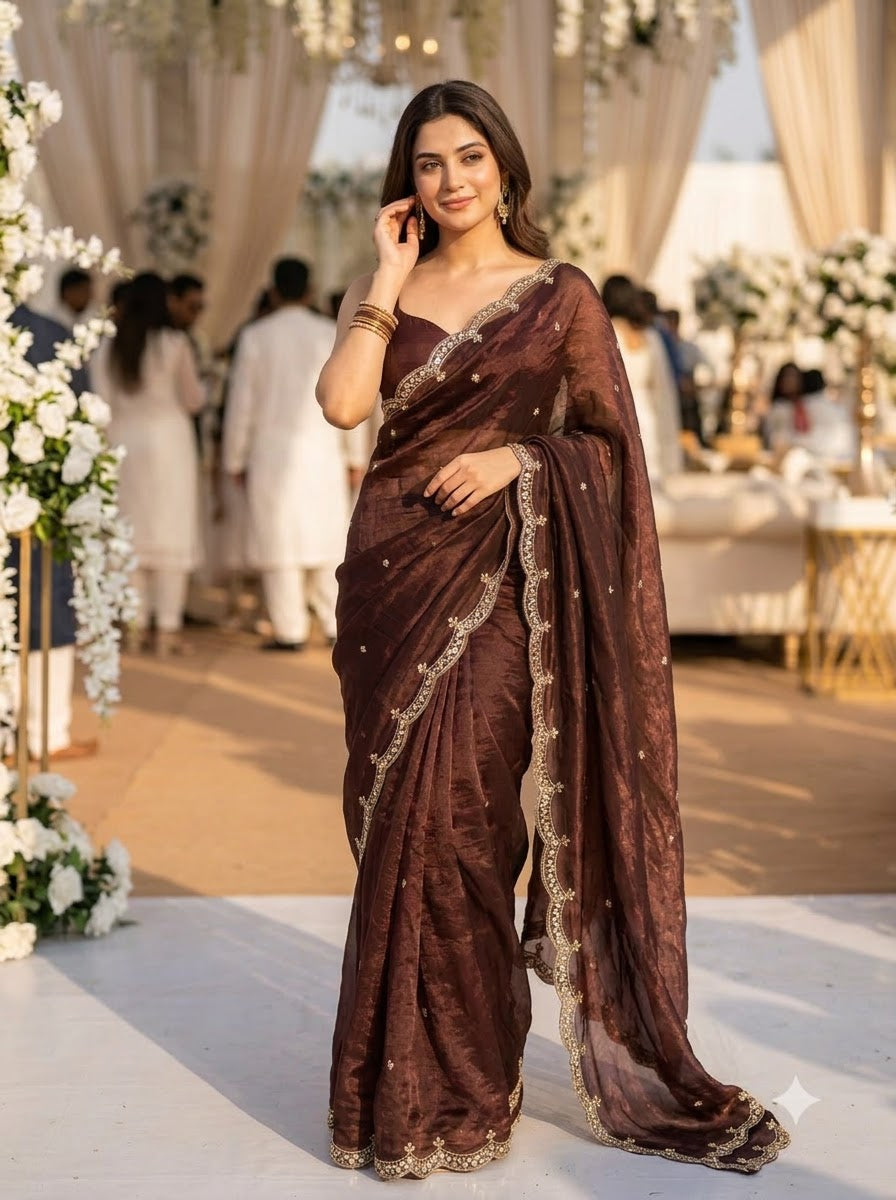 Heartfelt Grace Fancy Silk Saree