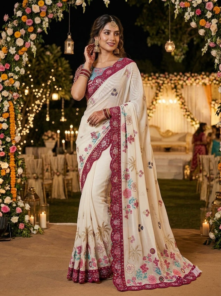 Forever Ishq Fancy Silk Saree