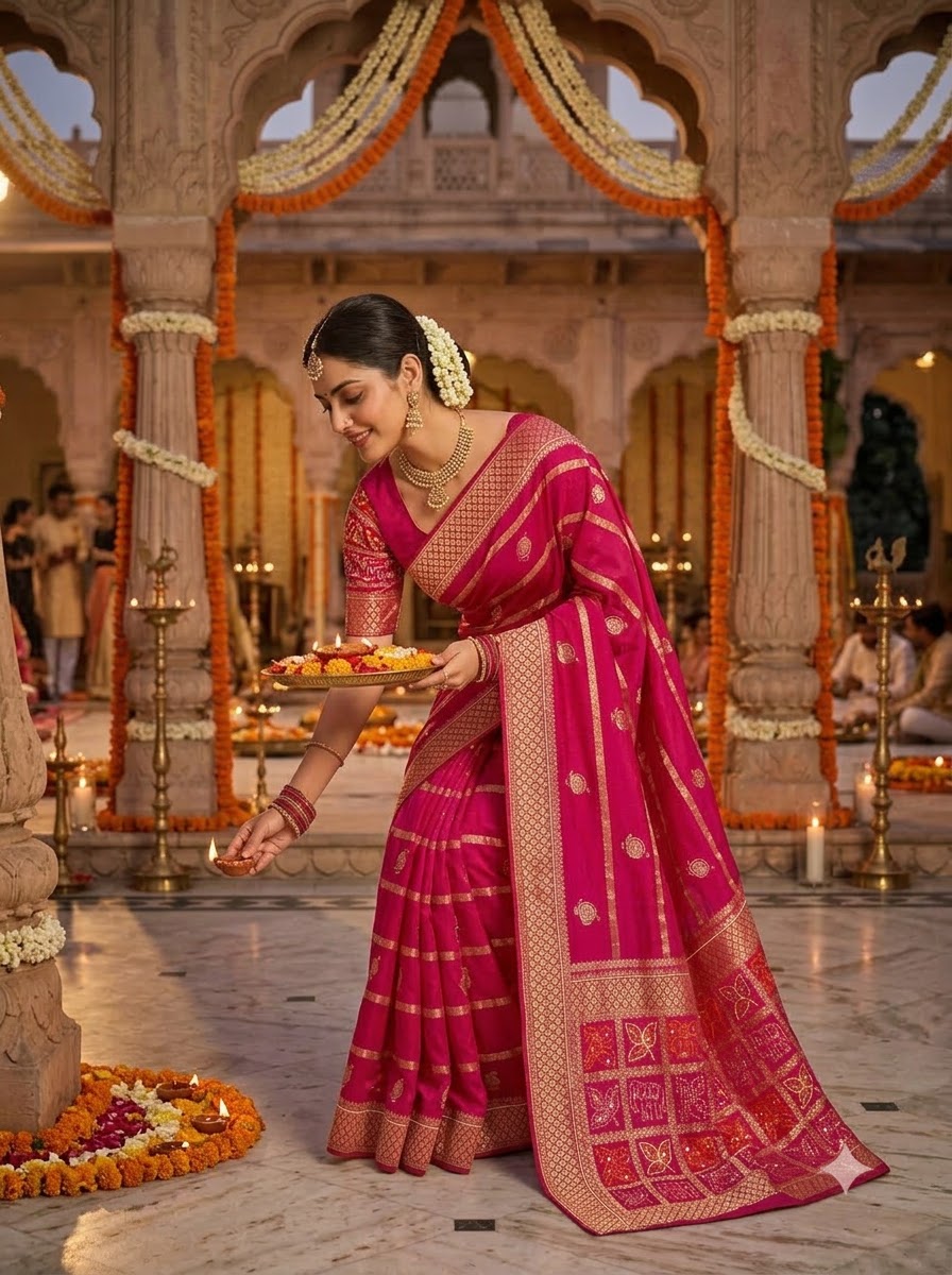 The Colours Of Love Viscose Georgette Saree