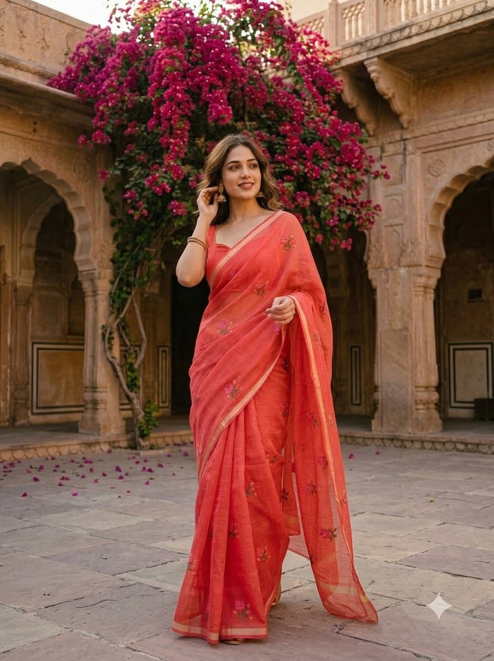 Rang-e-Mohabbat Dola Silk Saree