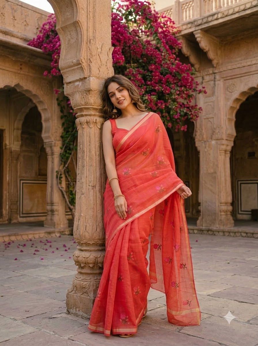 Rang-e-Mohabbat Dola Silk Saree