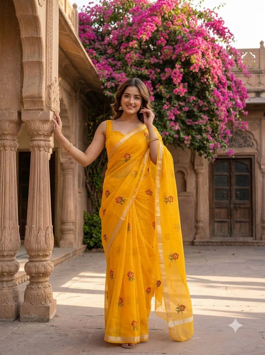 Rang-e-Mohabbat Dola Silk Saree