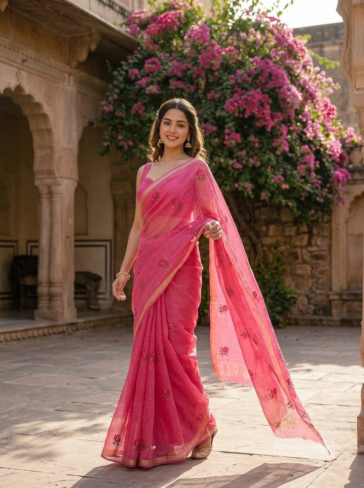 Rang-e-Mohabbat Dola Silk Saree