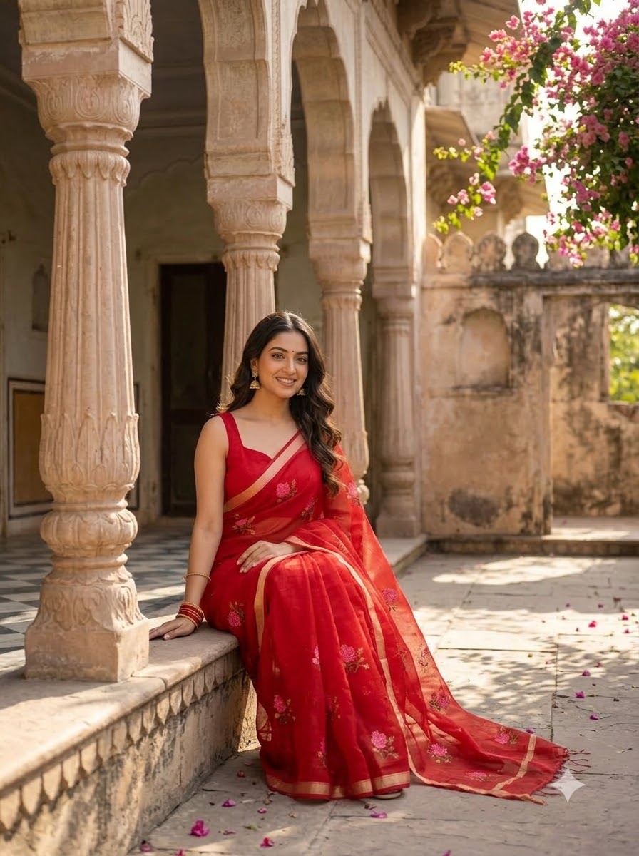 Rang-e-Mohabbat Dola Silk Saree
