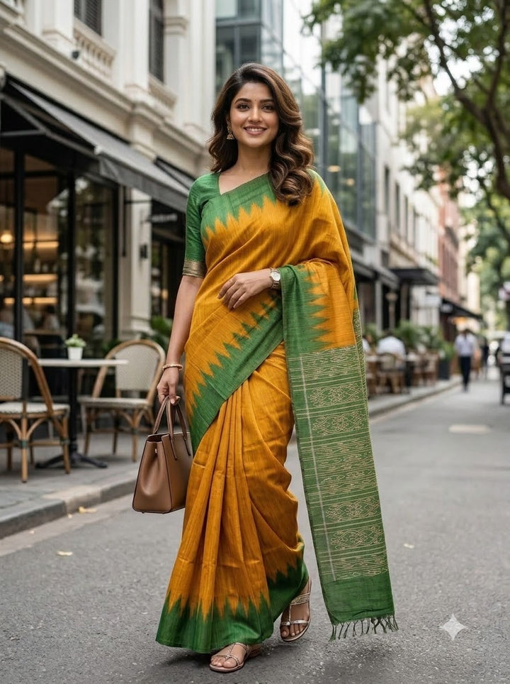 Aranyani Ghicha Tussar Silk Saree