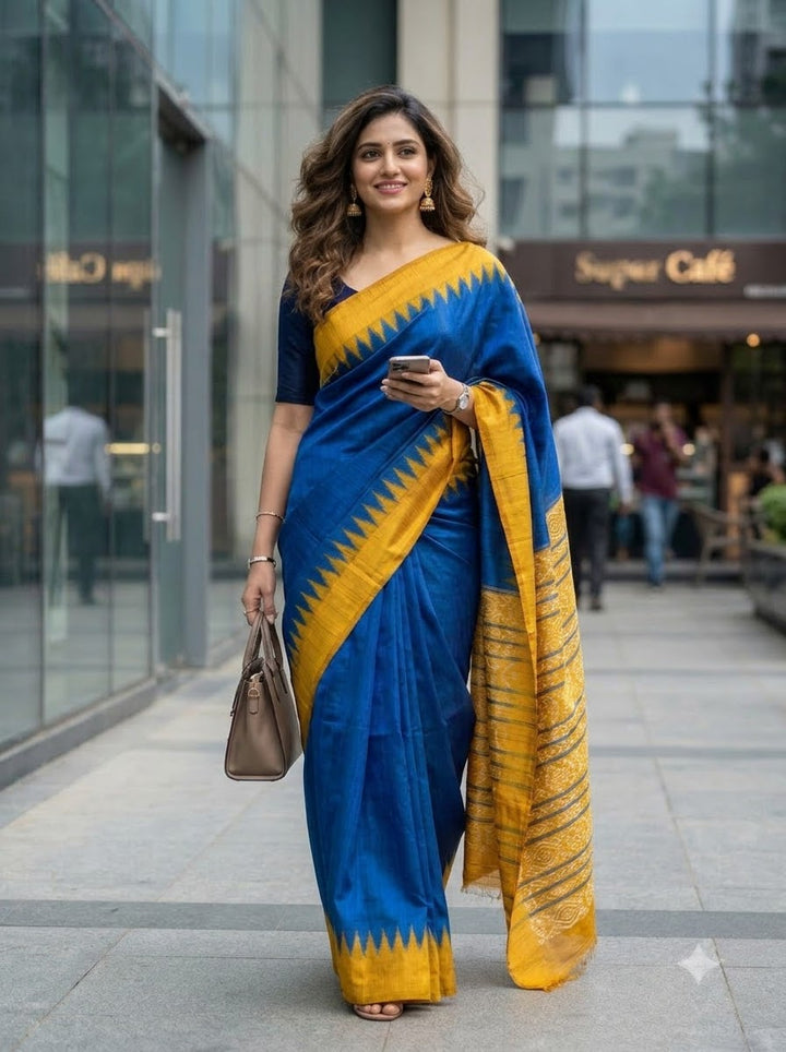 Aranyani Ghicha Tussar Silk Saree