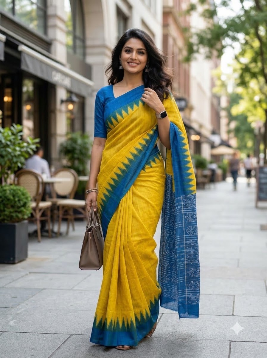 Aranyani Ghicha Tussar Silk Saree