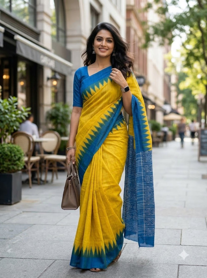 Aranyani Ghicha Tussar Silk Saree