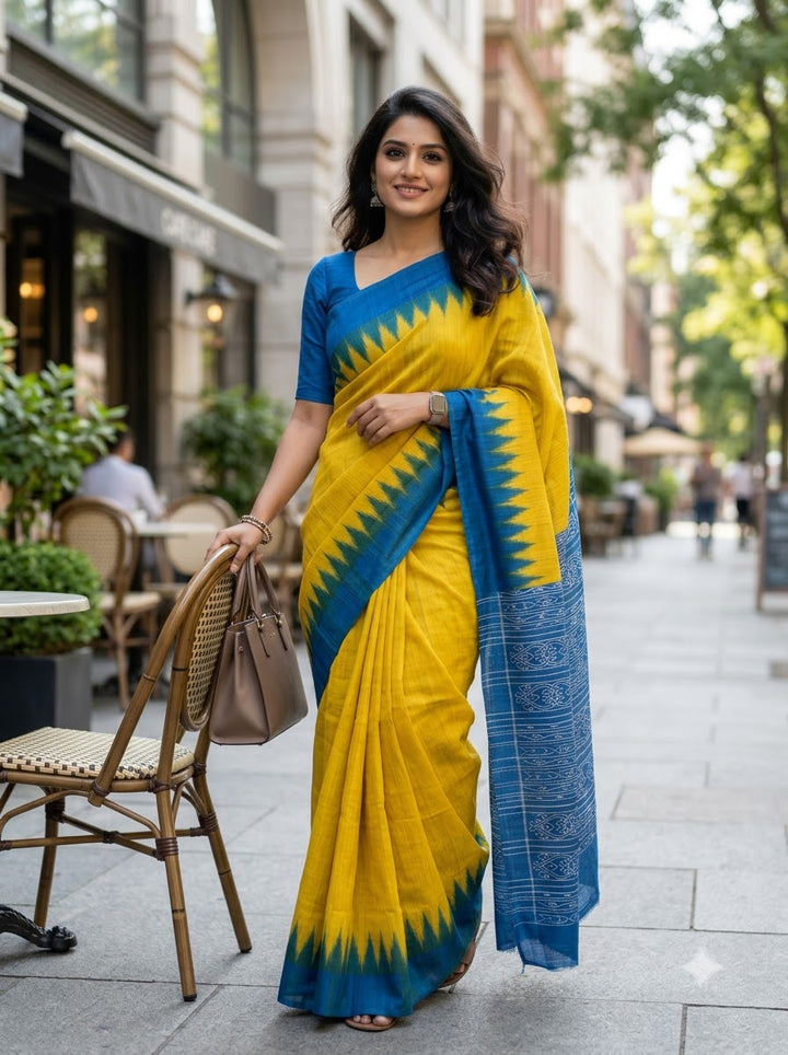 Aranyani Ghicha Tussar Silk Saree