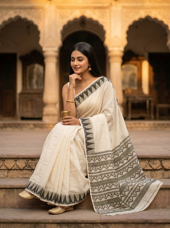 Rangamaya Dhakai Jamdani  Saree