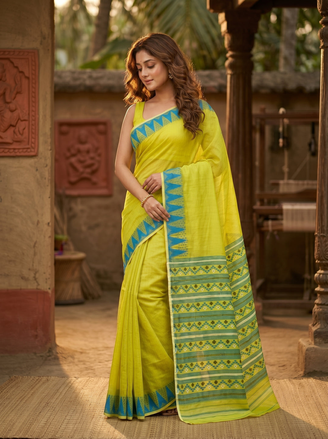 Rangamaya  Jamdani  Saree