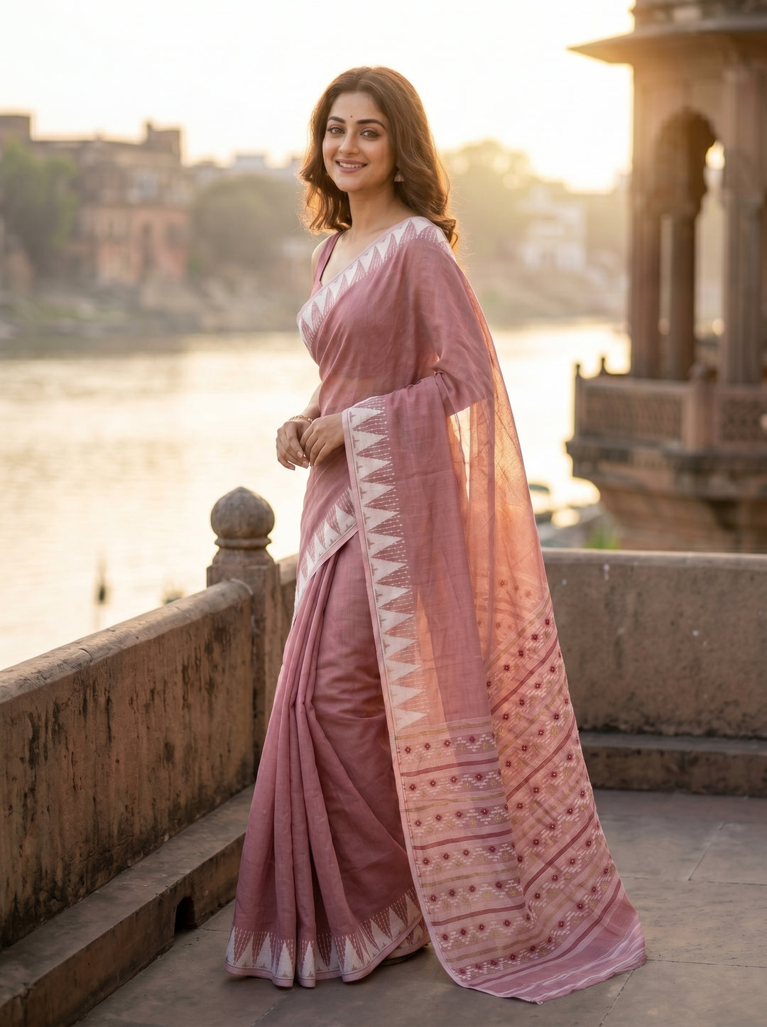 Rangamaya  Jamdani  Saree