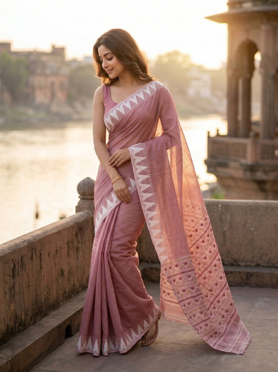 Rangamaya  Jamdani  Saree