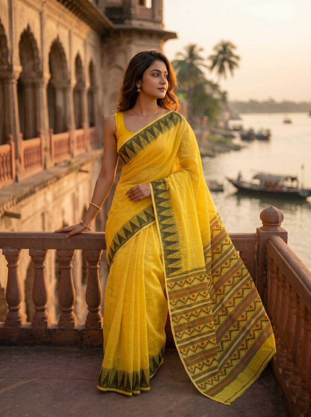 Rangamaya  Jamdani  Saree