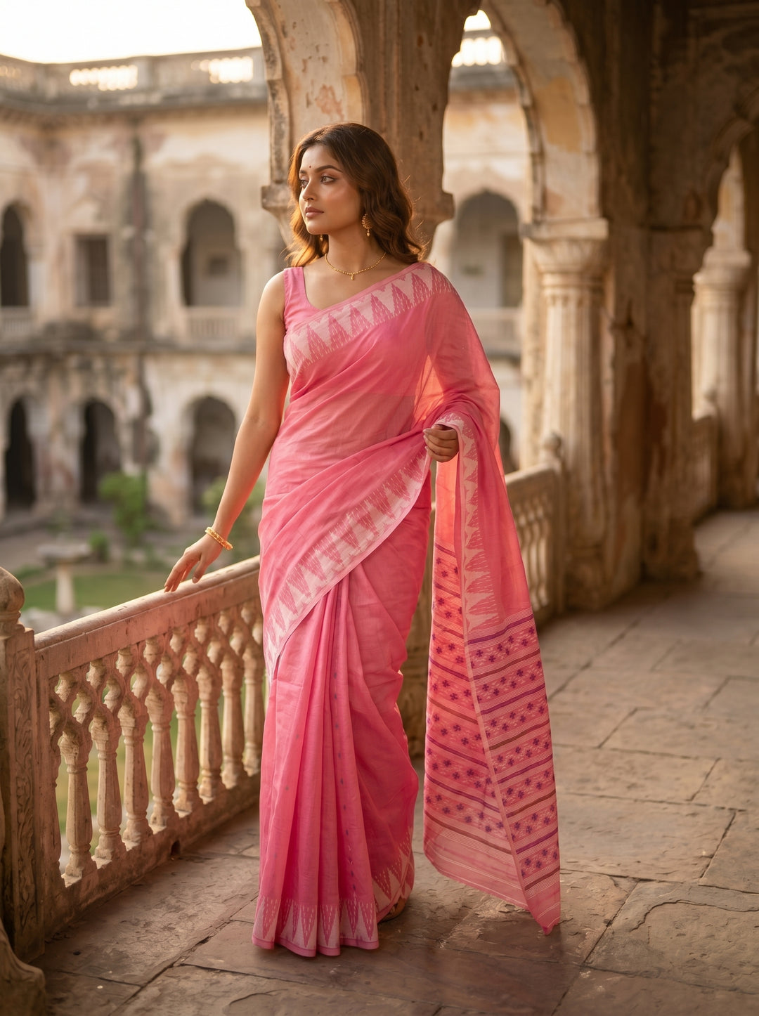 Rangamaya  Jamdani  Saree