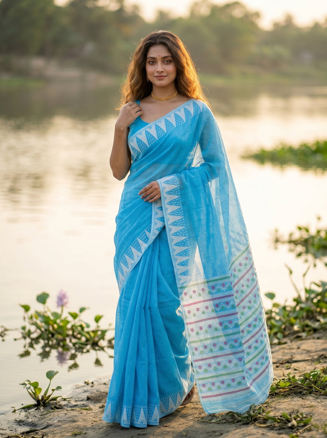 Rangamaya  Jamdani  Saree