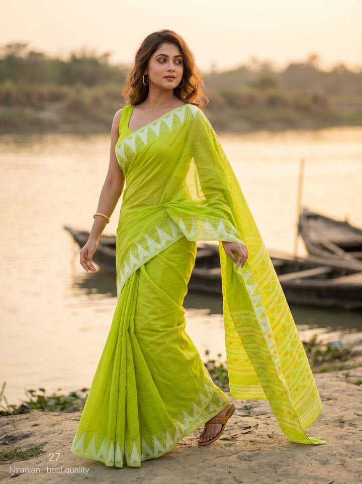 Rangamaya  Jamdani  Saree