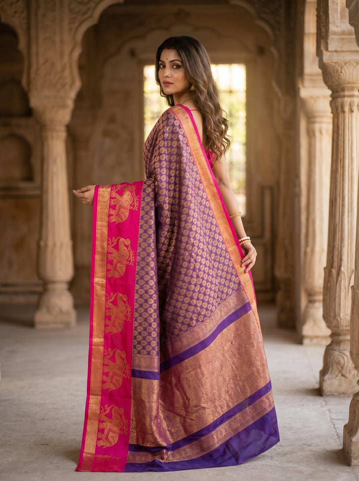 Beautiful Traditional Kuppadam Silk Saree