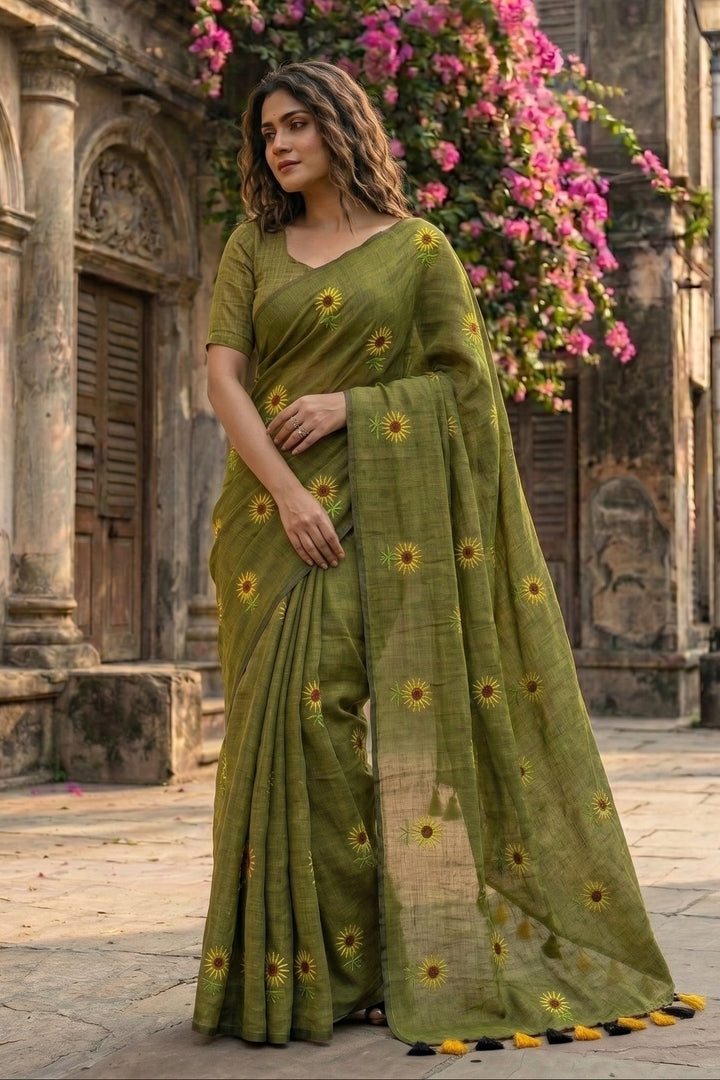 Roudrasmita Mul Cotton Saree