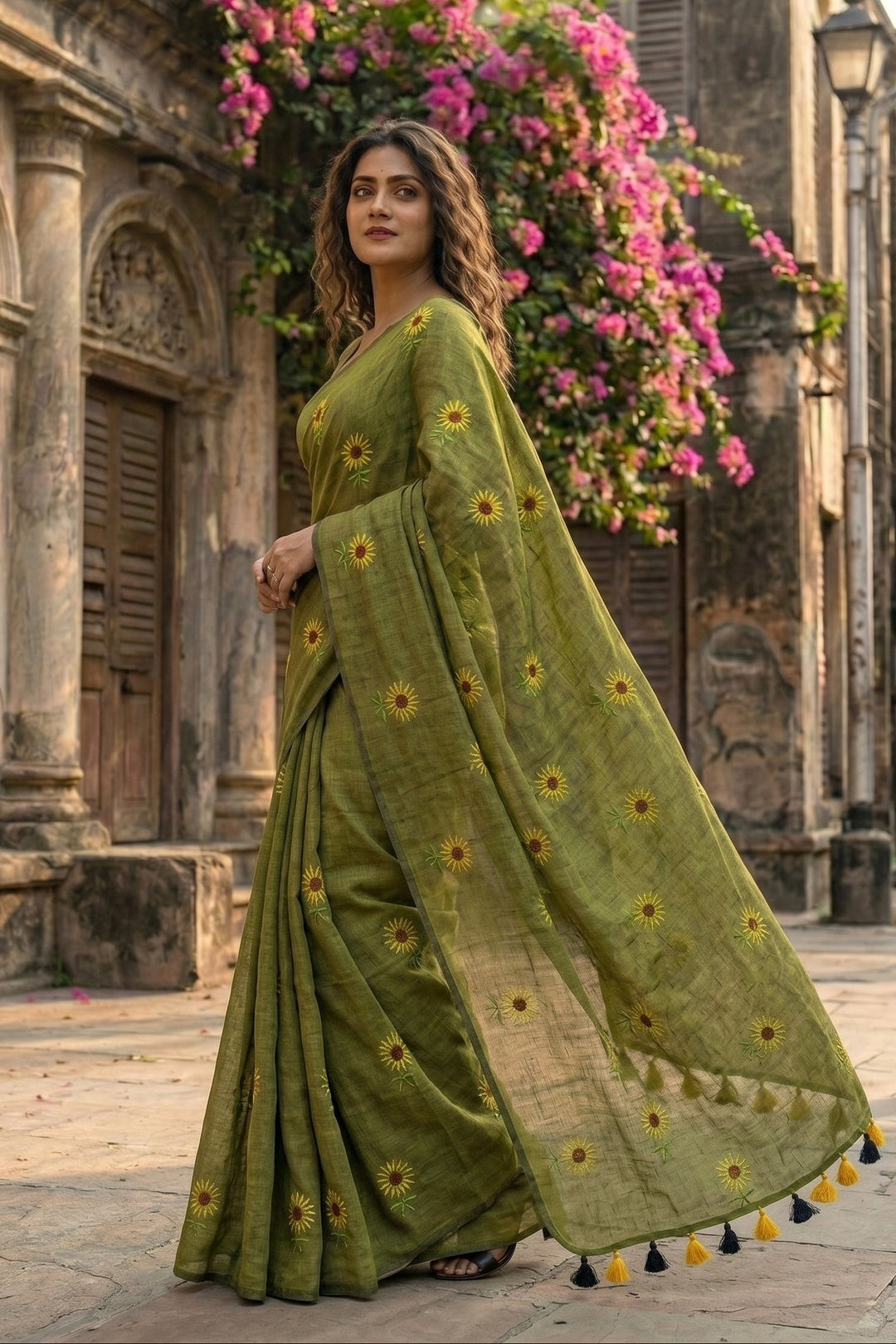 Roudrasmita Mul Cotton Saree