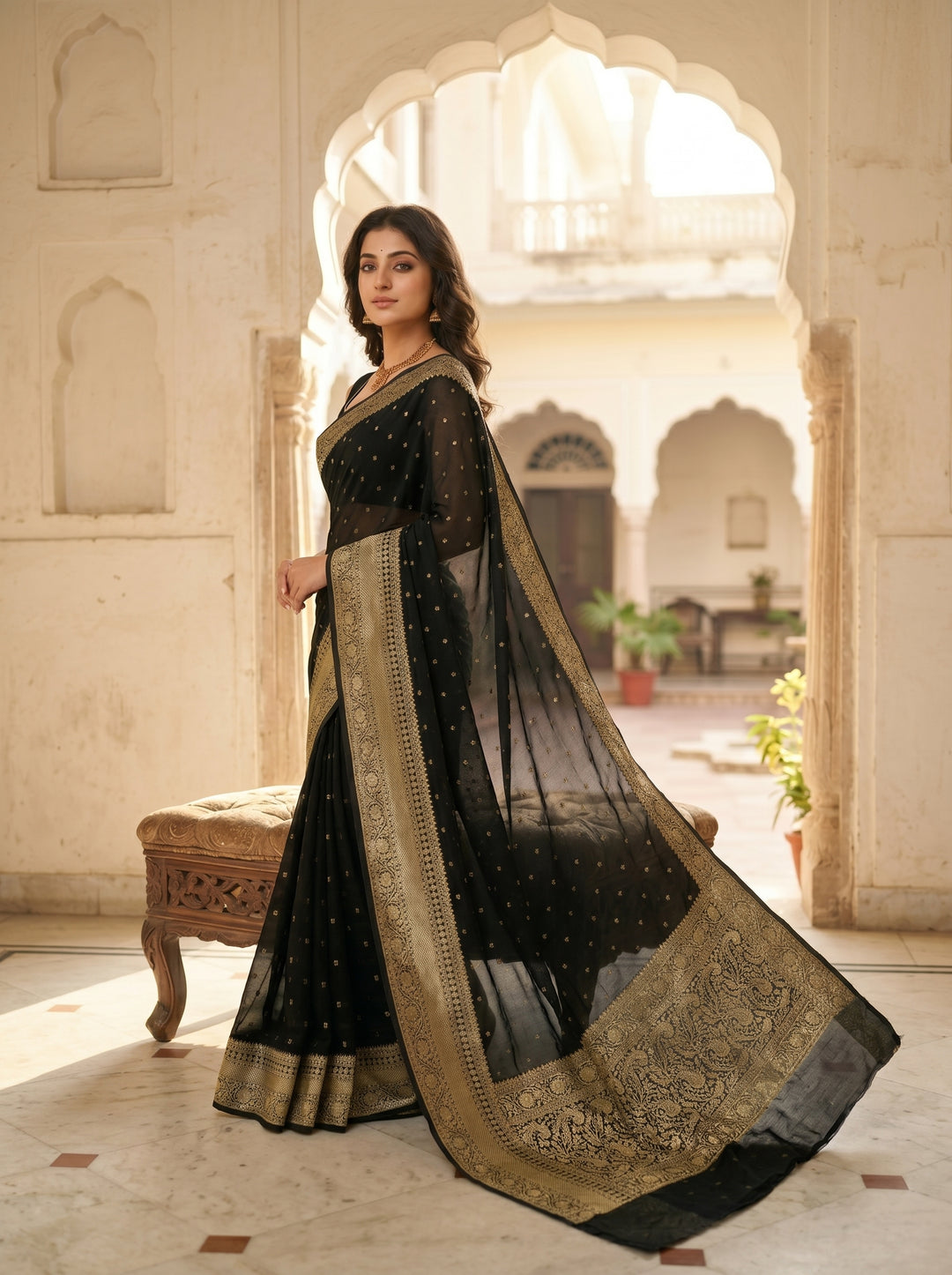 Kaalinidhi Banarasi Saree