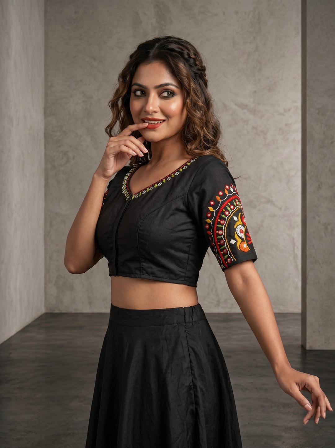 Mirror Mandala Blouse