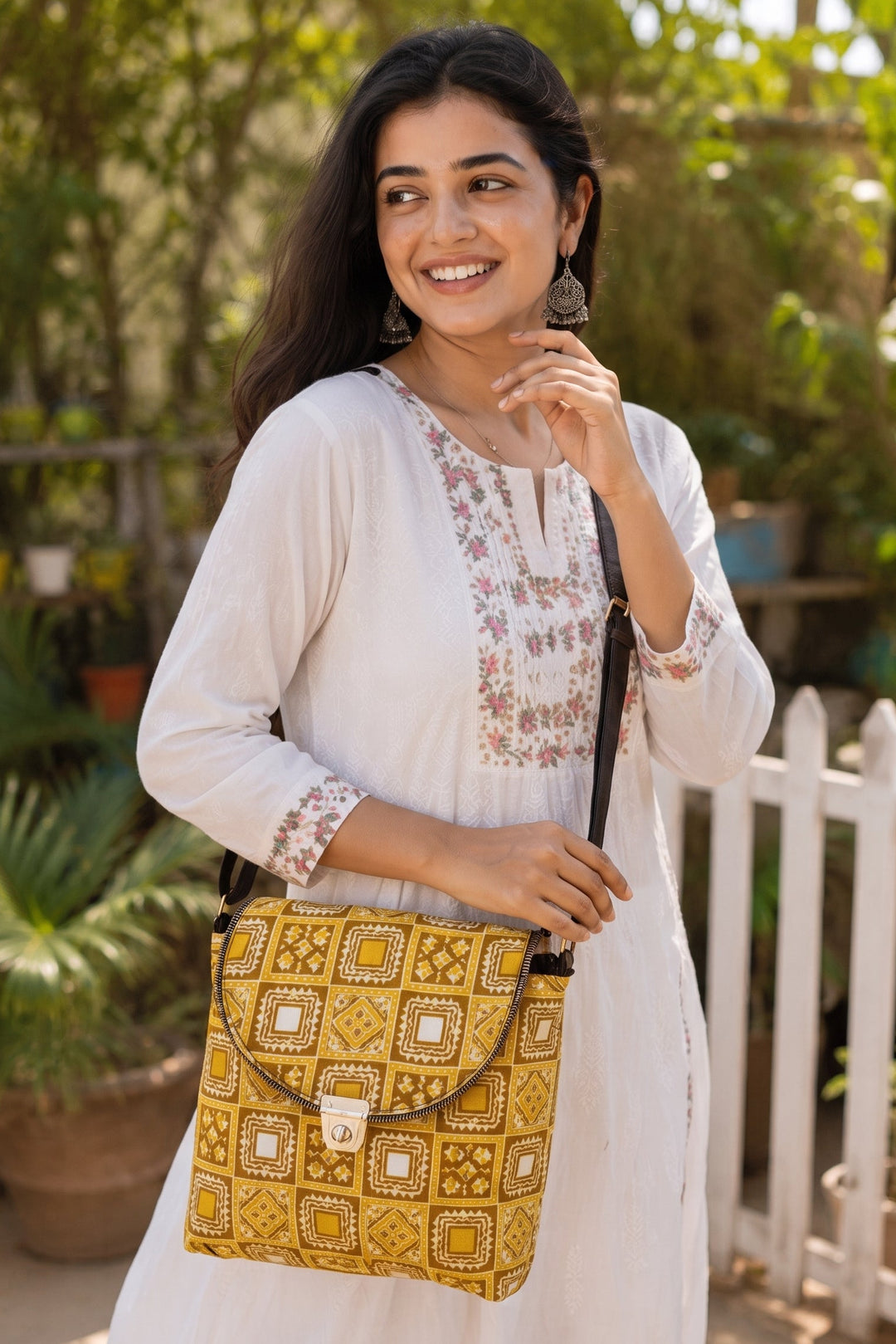 Life Feels Lighter-  Sling Bag