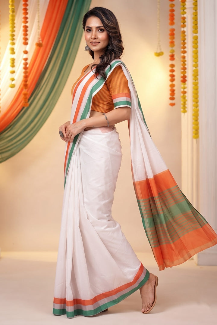 Freedom Drape Independence Day Saree