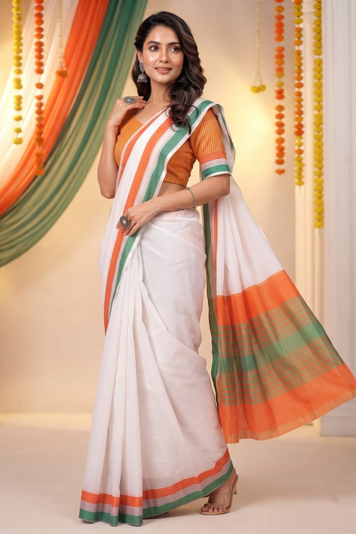Freedom Drape Independence Day Saree