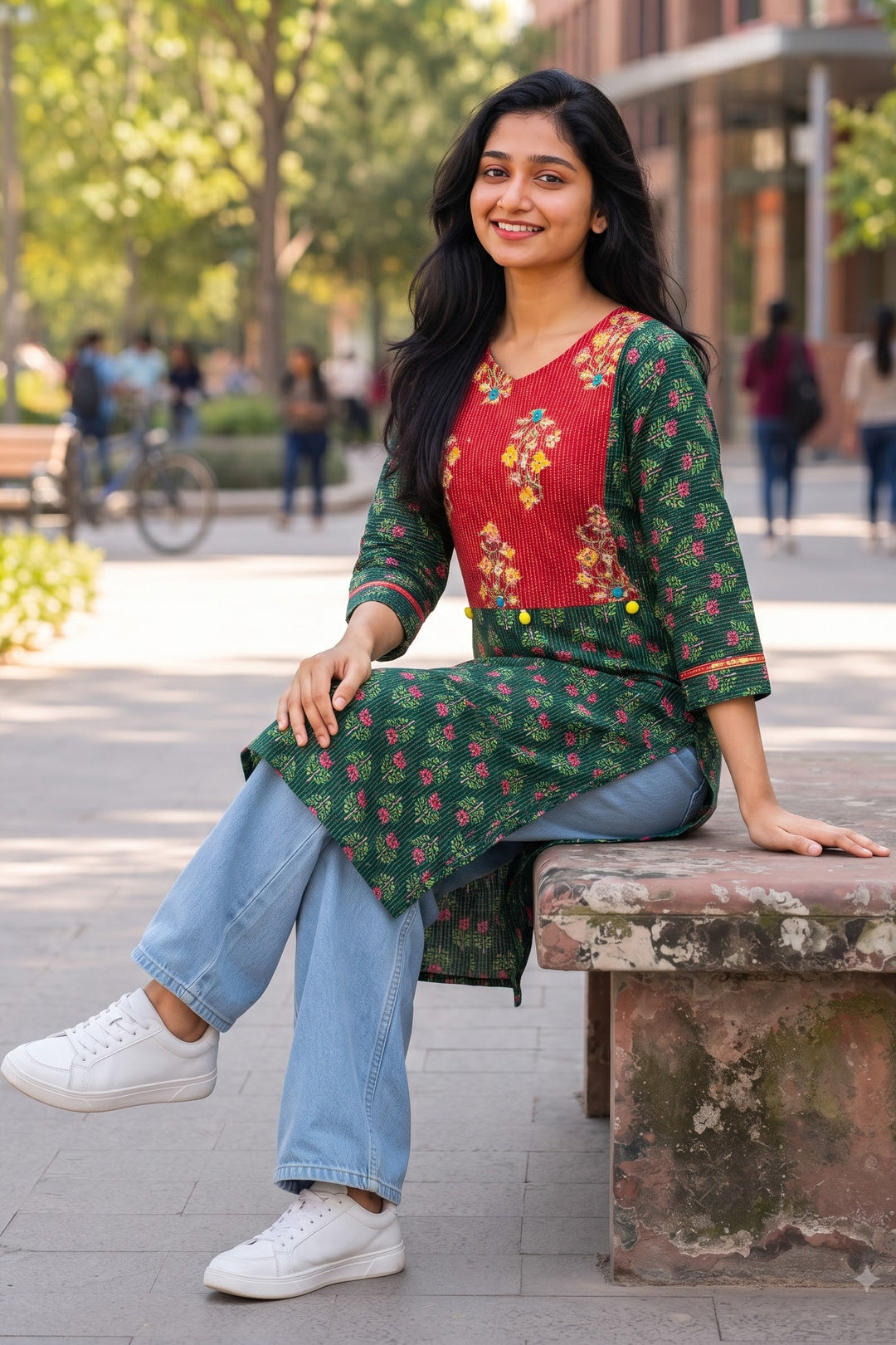 Little Sparkle-Kurti(Only Kurti)