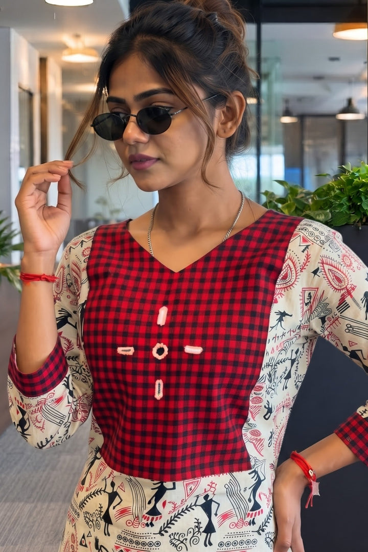 Dressed For Success Kurti(Only Kurti)