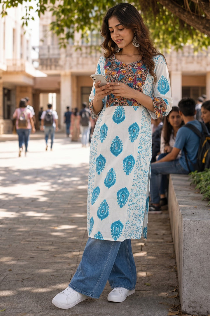 Feel Unstoppable-Kurti(Only Kurti)