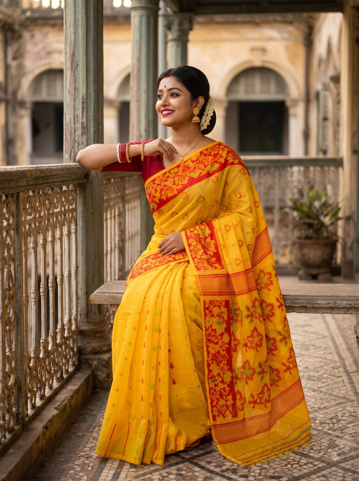 Patralikhan Jamdani Saree
