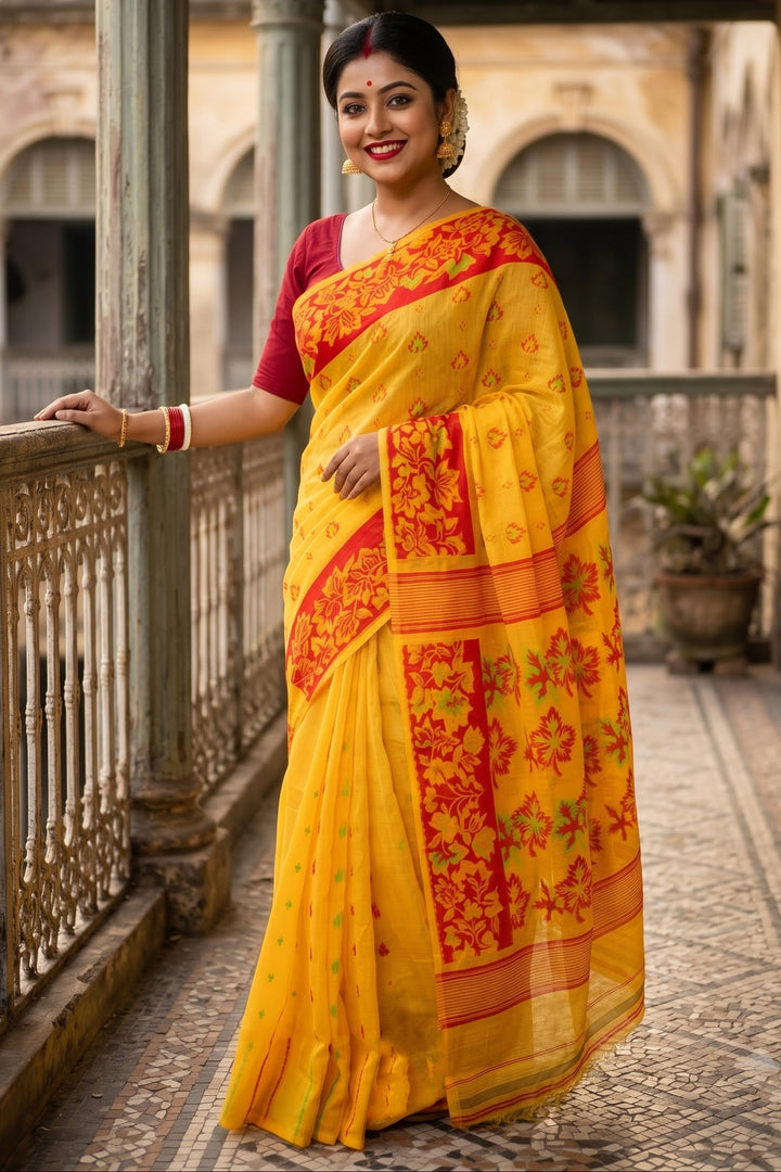 Patralikhan Jamdani Saree