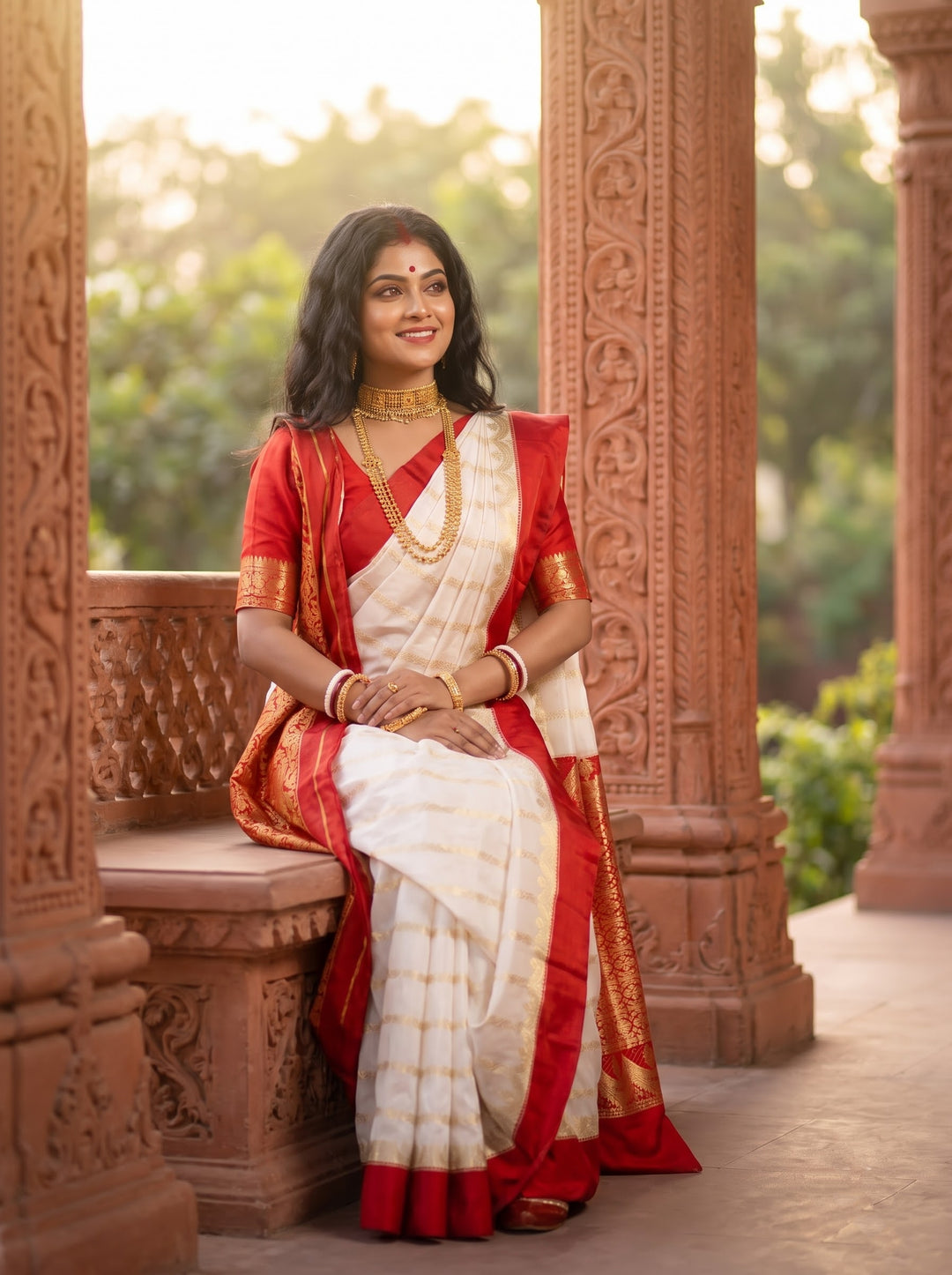 Boron Shaj Gorod Silk Saree