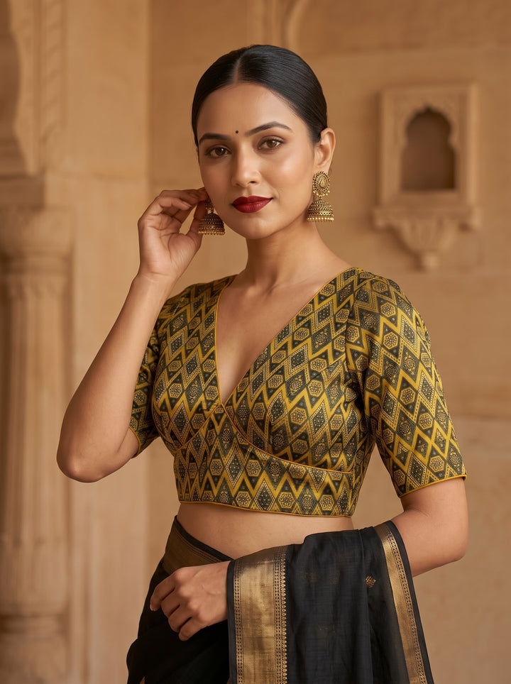 Instant Obsession-Modal Silk Blouse