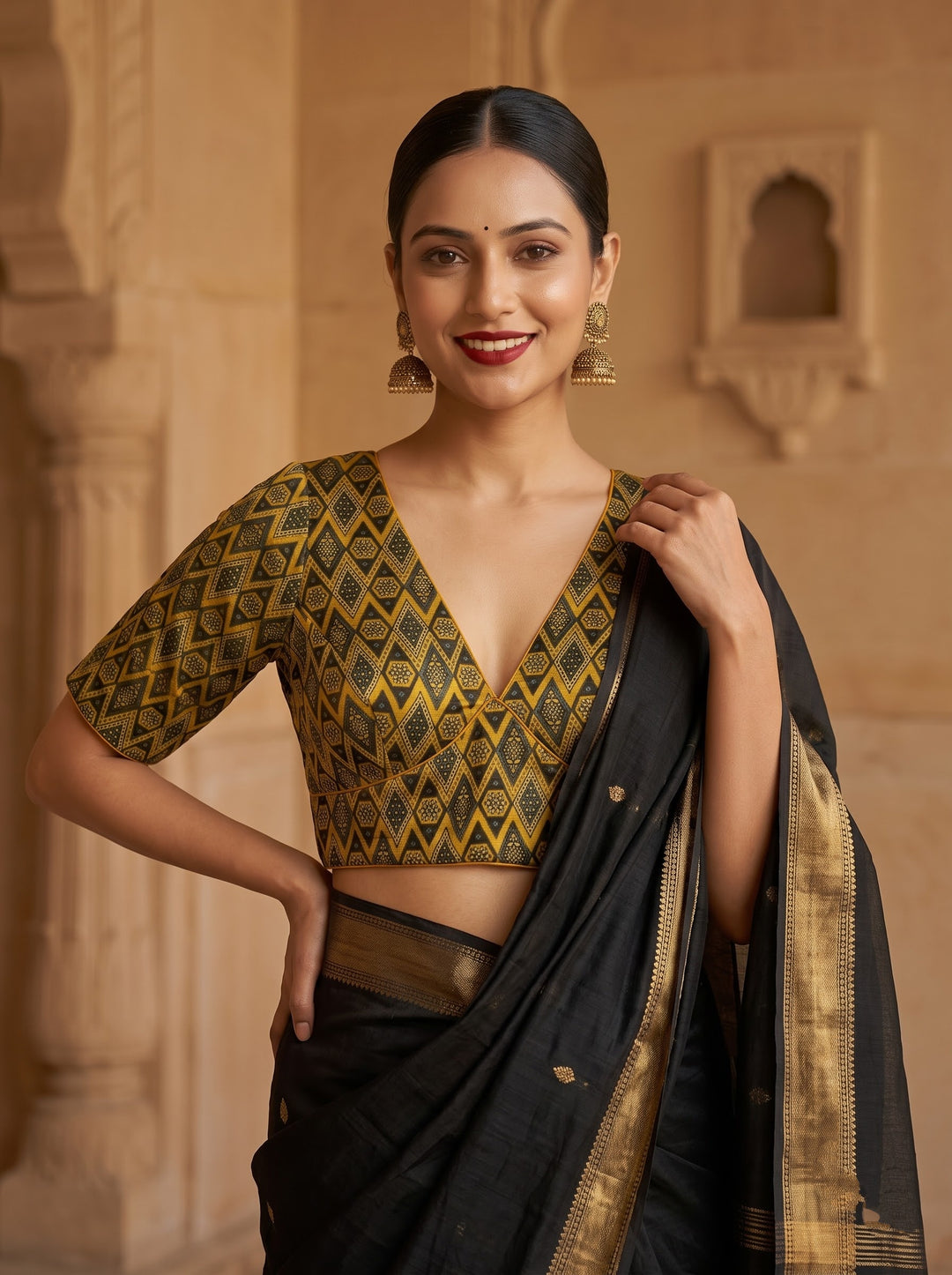 Instant Obsession-Modal Silk Blouse