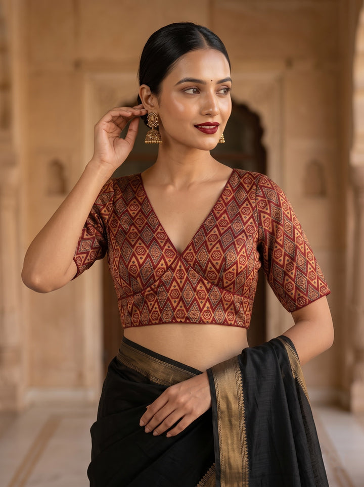 Instant Obsession-Modal Silk Blouse