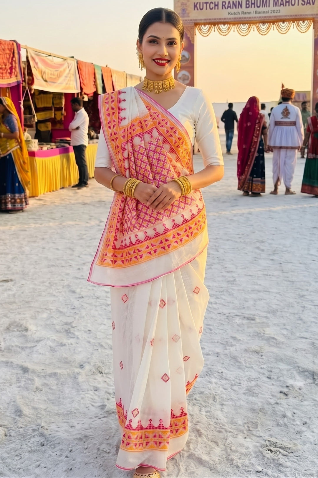 Kesar Katha - Reshom Kota Saree