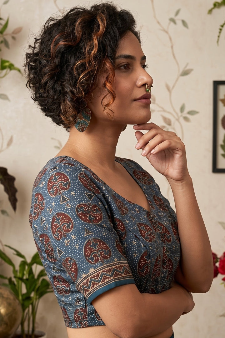 Lush Aura - Modal Silk Blouse