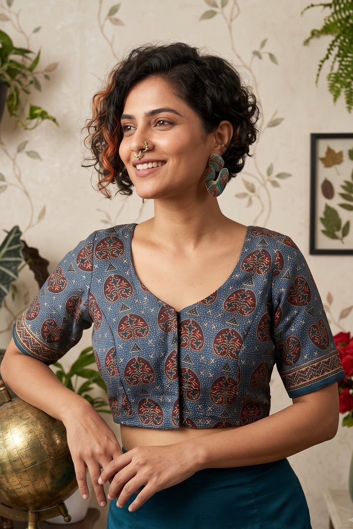 Lush Aura - Modal Silk Blouse