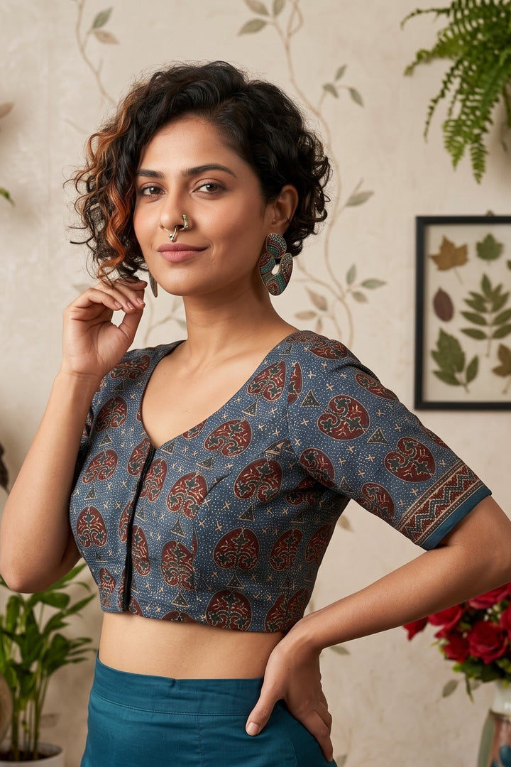 Lush Aura - Modal Silk Blouse