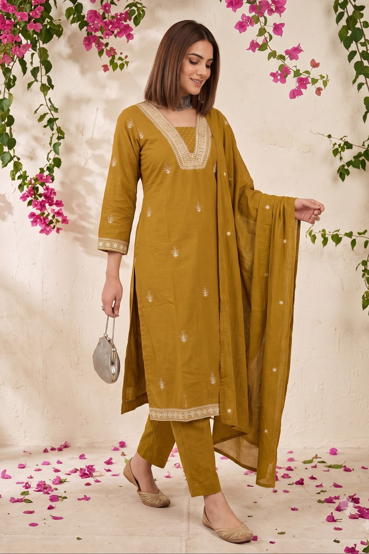 Falling for You Cotton Kurti Set