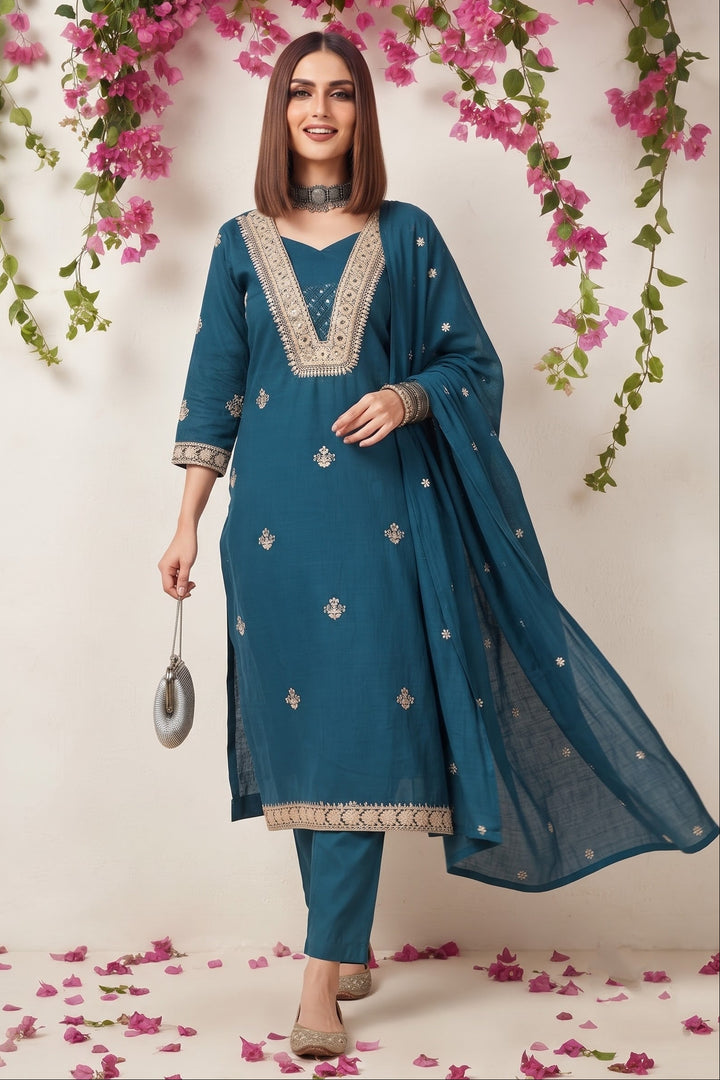 Falling for You Cotton Kurti Set