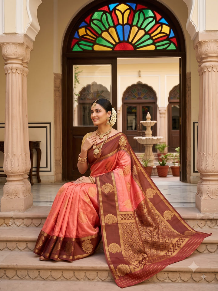 Vivienne Luxe Designer Banarasi Silk Saree