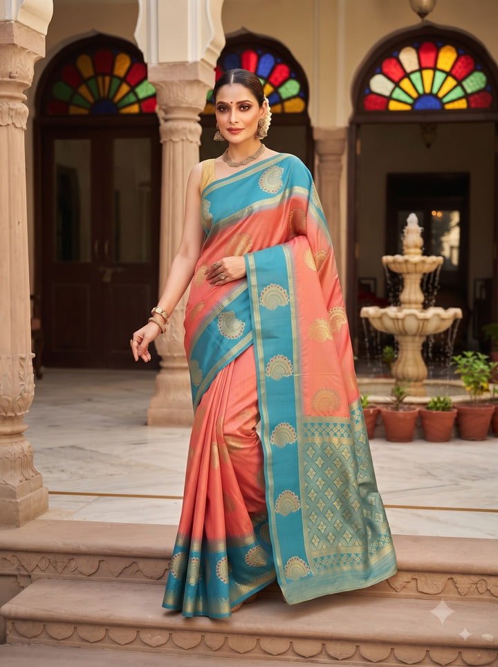 Vivienne Luxe Designer Banarasi Silk Saree
