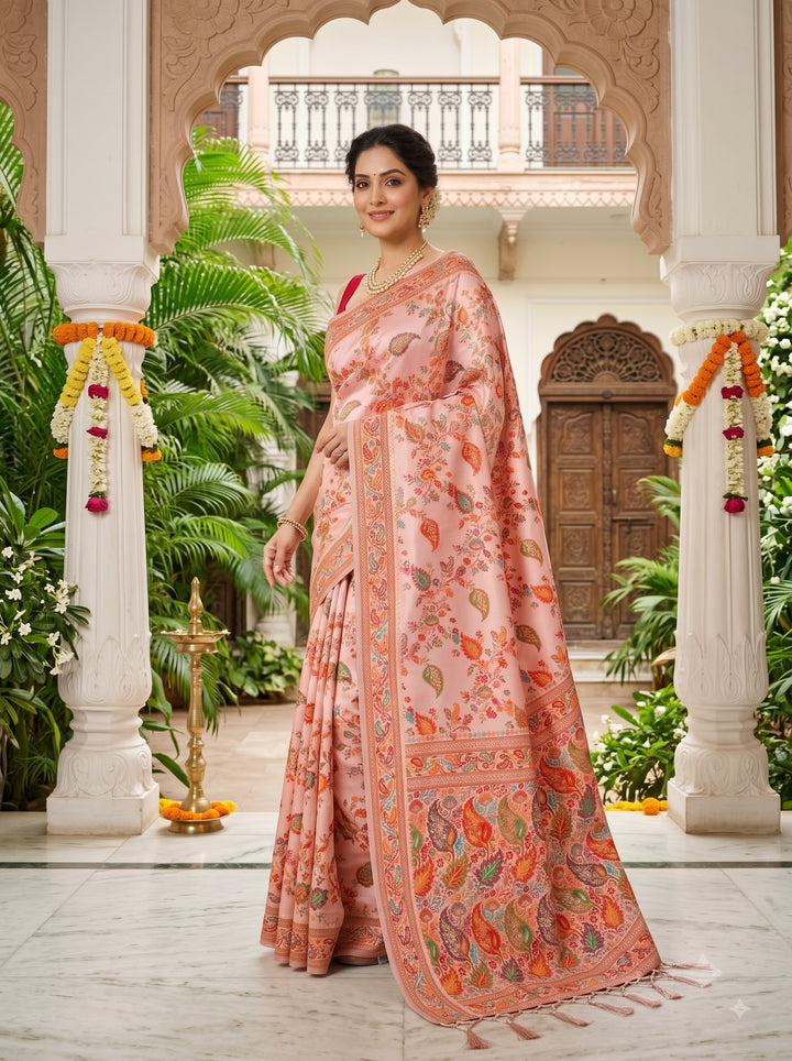 Royal Heirloom Pashmina Silk Saree